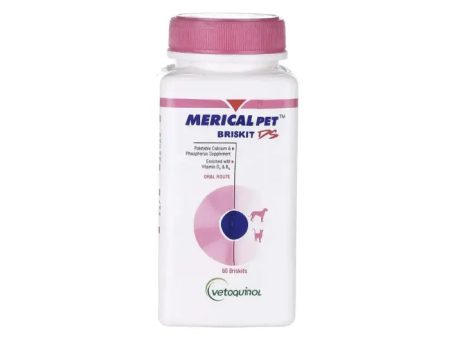 Merical DS Tablet  Pet Briskit Calcium Phosphorus Supplement - 60Tabs Online