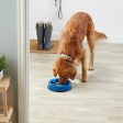 adidog Dog Slow Feeder Bowl for Anti-Bloating,Soccer ball-Blue For Discount