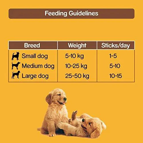 Pedigree Meat Jerky Stix Dog Treats, Grilled Liver, 60 g Pouch (Pack of 4) Fashion