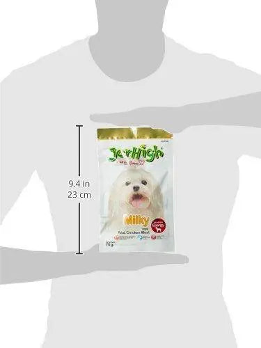 Jerhigh Dog Snacks Milky Stick Chicken Meat 70g Plus  (Pack of 3) Online Sale