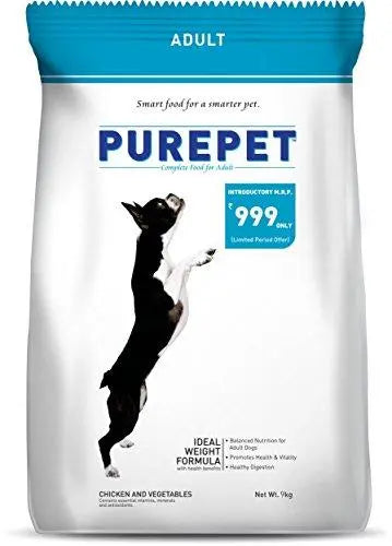 Purepet Chicken and Vegetables Adult Dog Food, 7.5kg Online Hot Sale