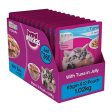 Whiskas Tuna in Jelly, Wet food for Kittens, 85 g pouch (Pack of 12) Discount