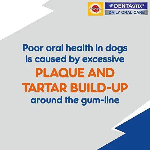 Pedigree Dentastix (Value) Oral Care Dog Treat for Adult Medium Breed (10-25kg) Dogs, 720 g Monthly Pack (28 Sticks) Pack of 4 For Discount