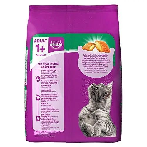 Whiskas Dry Cat Food, Tuna flavour for Adult cats (+1 year) – 3 kg Pack Online Hot Sale