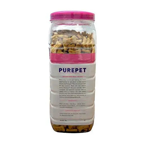 Purepet Biscuits Mutton Flavor,  1 kg Fashion