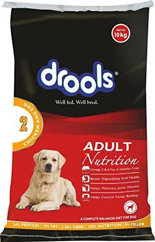 Drools Chicken and Egg Adult Dog Food, 10kg +1kg free For Discount