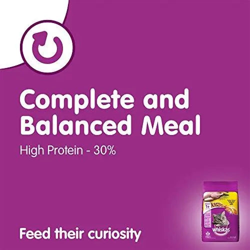 Whiskas Dry Cat Food, Chicken for Adult cats, 1.2 kg Discount