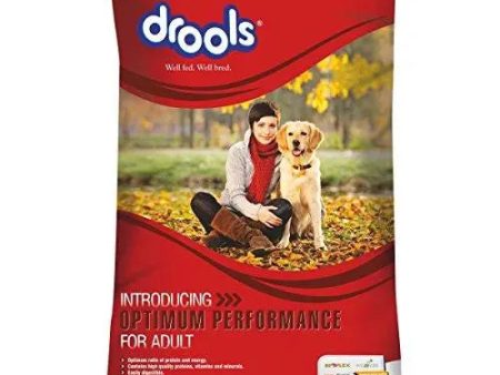 Drools Optimum Performance Adult Dog Food, 20kg Discount