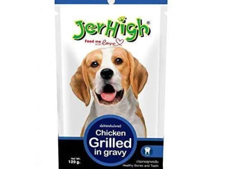 Jerhigh Grilled Chicken in Gravy 120g(Pack of 4) on Sale