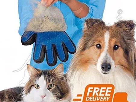 Adidog hair remover glove For Cat & Dog, Color May Vary Online