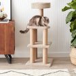 adidog Cat Activity Tree with Scratching Posts, Large Fashion