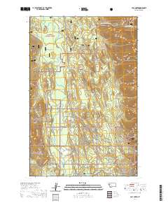 USGS US Topo 7.5-minute map for Cilly Creek MT 2020 Cheap