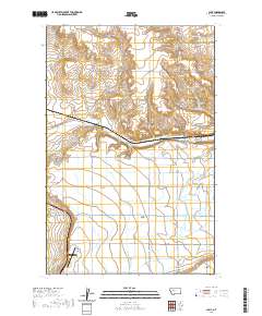 USGS US Topo 7.5-minute map for Cleiv MT 2020 Fashion