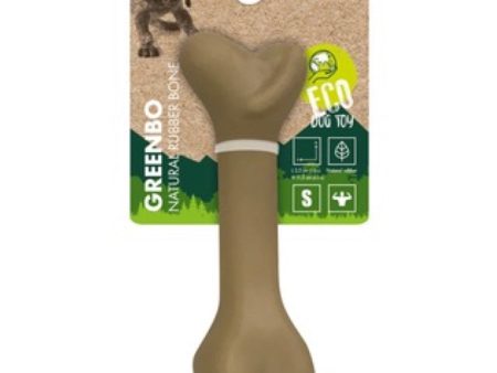 15% OFF: M-Pets Greenbo Natural Rubber Bone Dog Toy Online