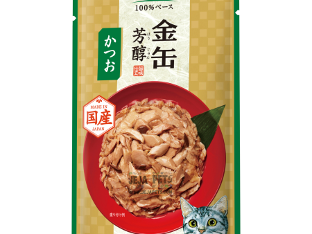 20% OFF: Aixia Kin-Can Rich Tuna With Skipjack Tuna Pouch Cat Food 60g x 12 For Sale