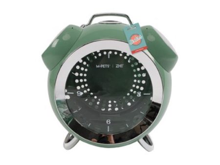 M-Pets Sixties Clock Smart Pet Carrier (Green) Cheap