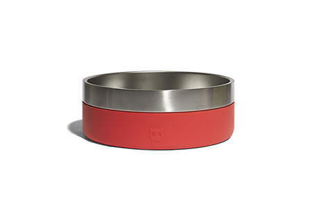 Zee.Dog Tuff Dog Bowl (Coral) For Sale