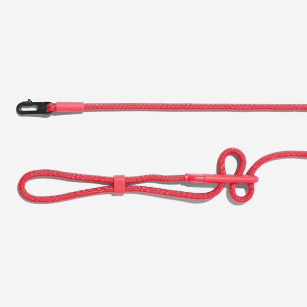 Zee.Dog Hands-Free Dog Leash (Neon Coral) Supply