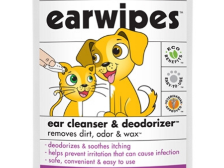 10% OFF: Petkin Ear Wipes For Cats & Dogs 30ct Online Hot Sale