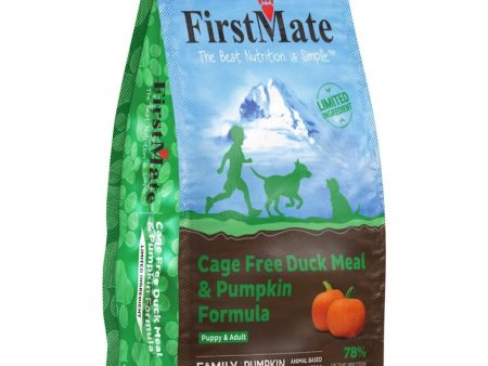 20% OFF: FirstMate Cage-Free Duck Meal & Pumpkin Grain-Free Dry Dog Food Discount