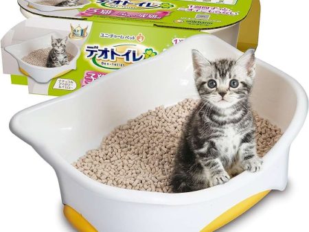 12% OFF: Unicharm Deo Toilet Kitten Litter System Cat Litter Tray Cheap