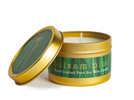 Balsam Pine Candle 4 oz Tin Online Sale