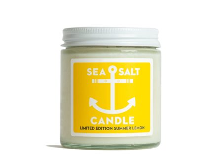 Sea Salt Lemon Candle Cutie For Cheap