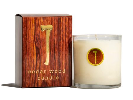 Cedar Wood Candle on Sale