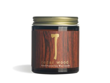 Cedar Wood Candle 4 oz Jar on Sale